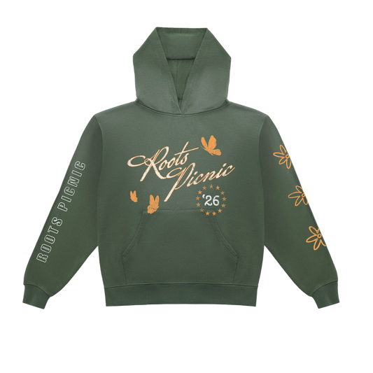 RP 26 Summertime in the Park Green Hoodie