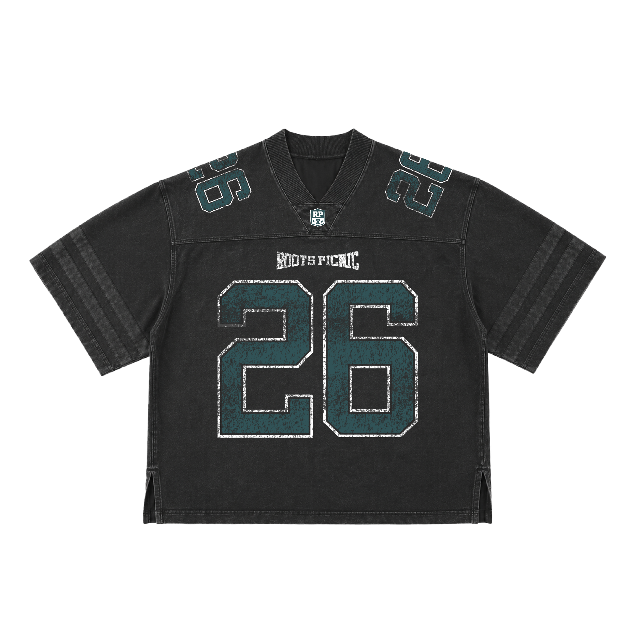 Roots Home Team 26 Black Football Jersey – The Roots Picnic