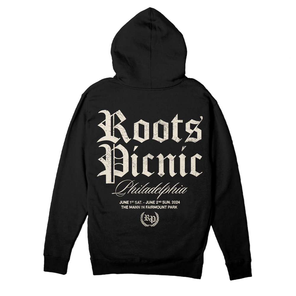 Roots Picnic 24 Gothic Bell Black PO Hoodie