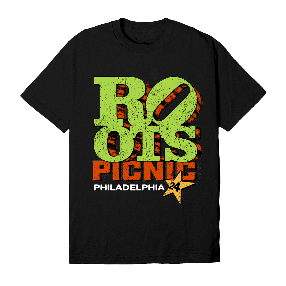 Roots Picnic 24 Roots Love Black Tee