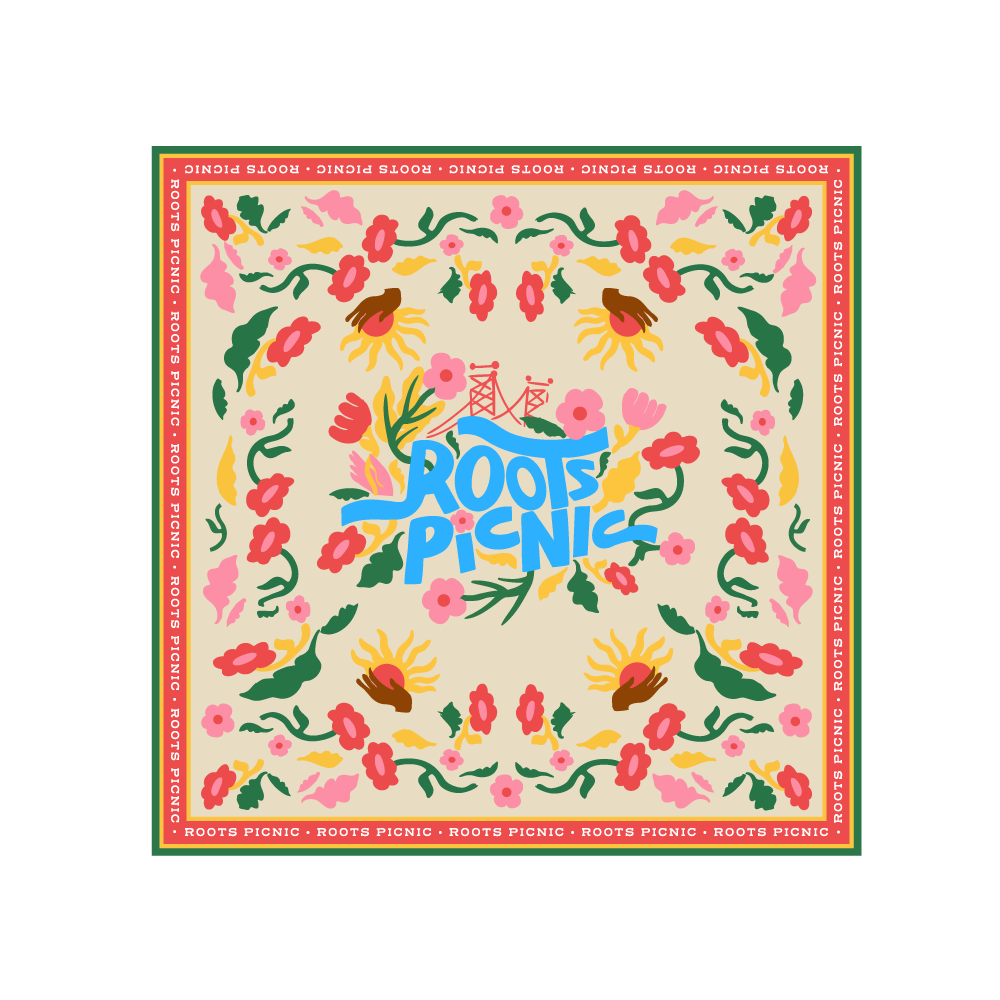 Roots Picnic Hometown Oversized Scarf