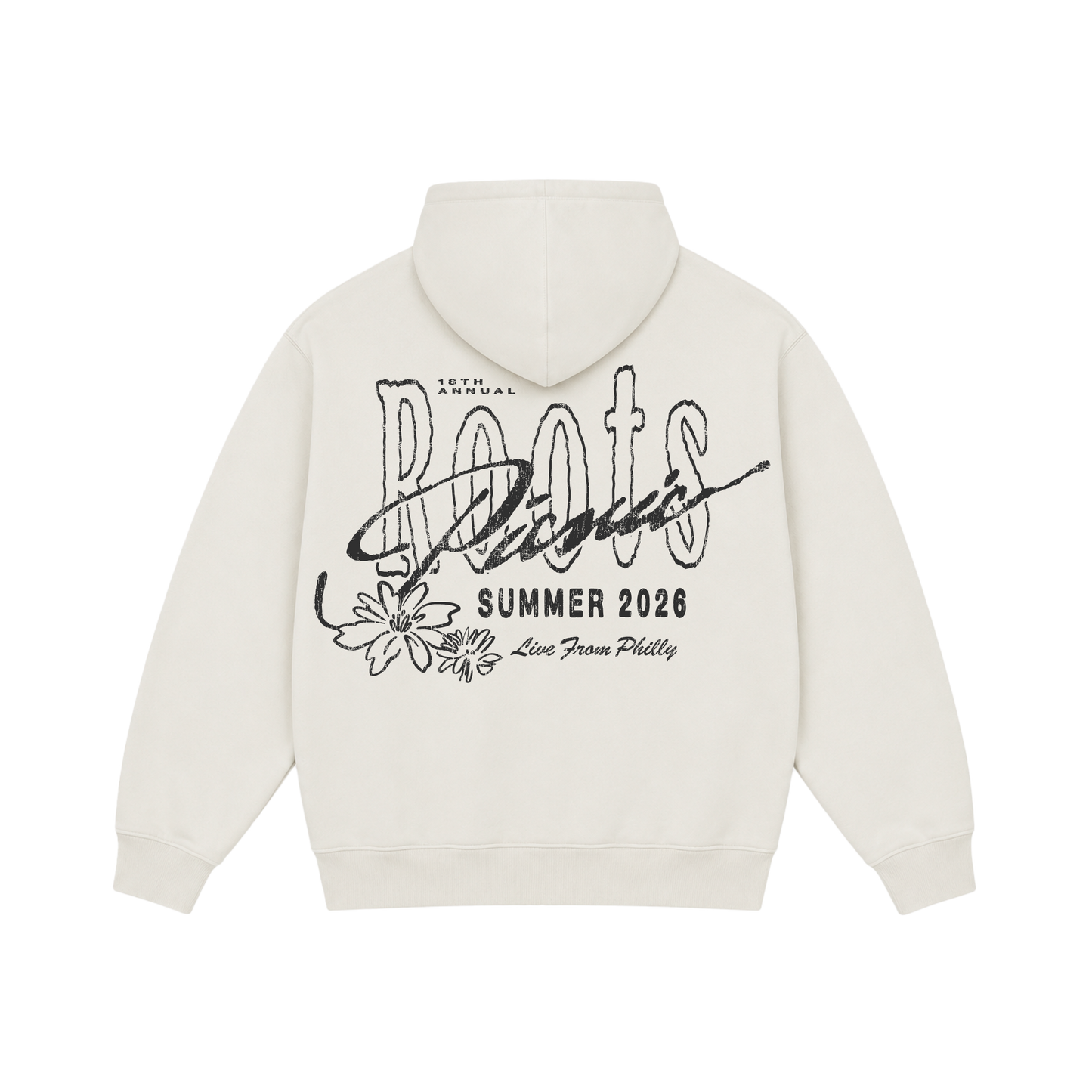 Roots Picnic 18th Annual Ecru Zip Hoodie