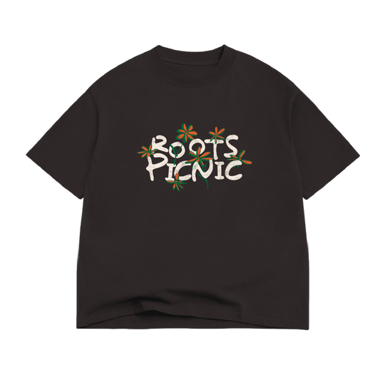 RP 26 Off Black Boxy Lineup Tee