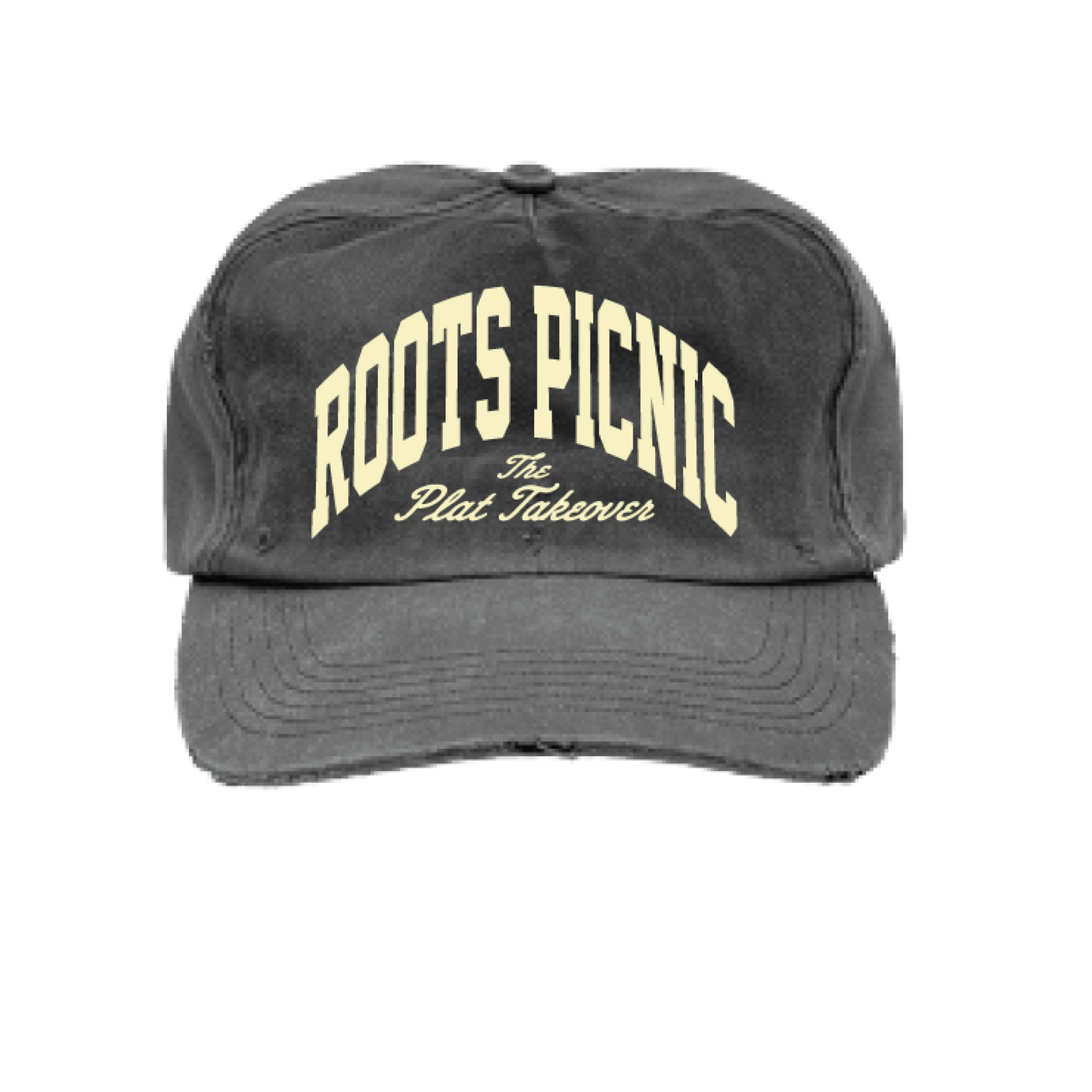 Roots P4E Tan Washed Black Hat
