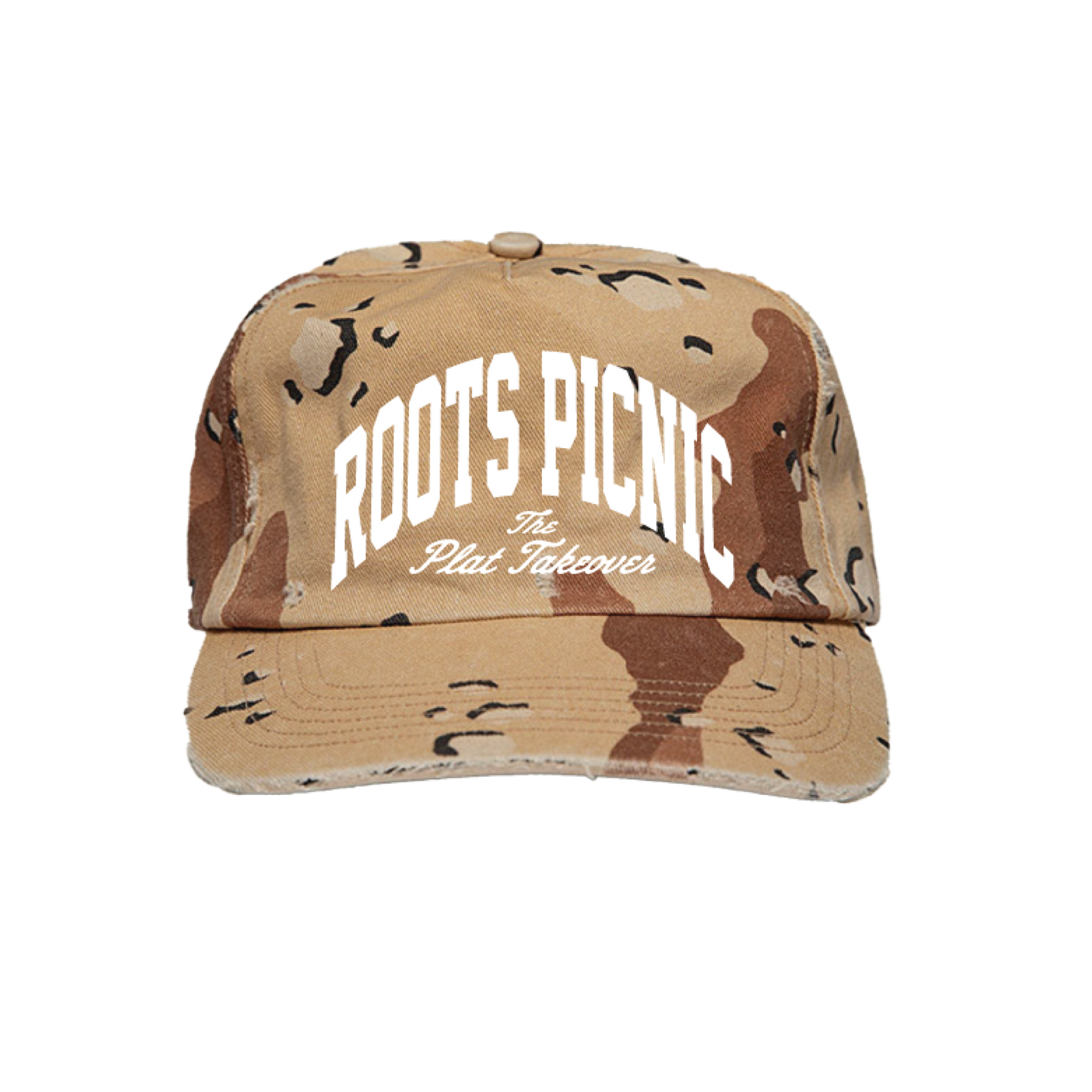 Roots P4E Tan Camo Hat