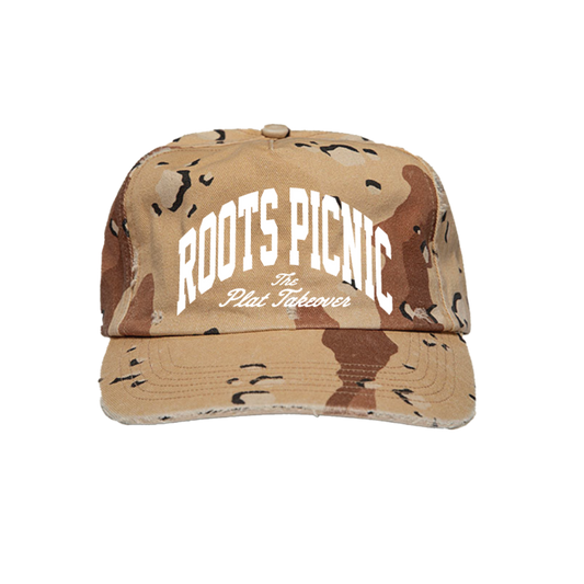 Roots P4E Tan Camo Hat