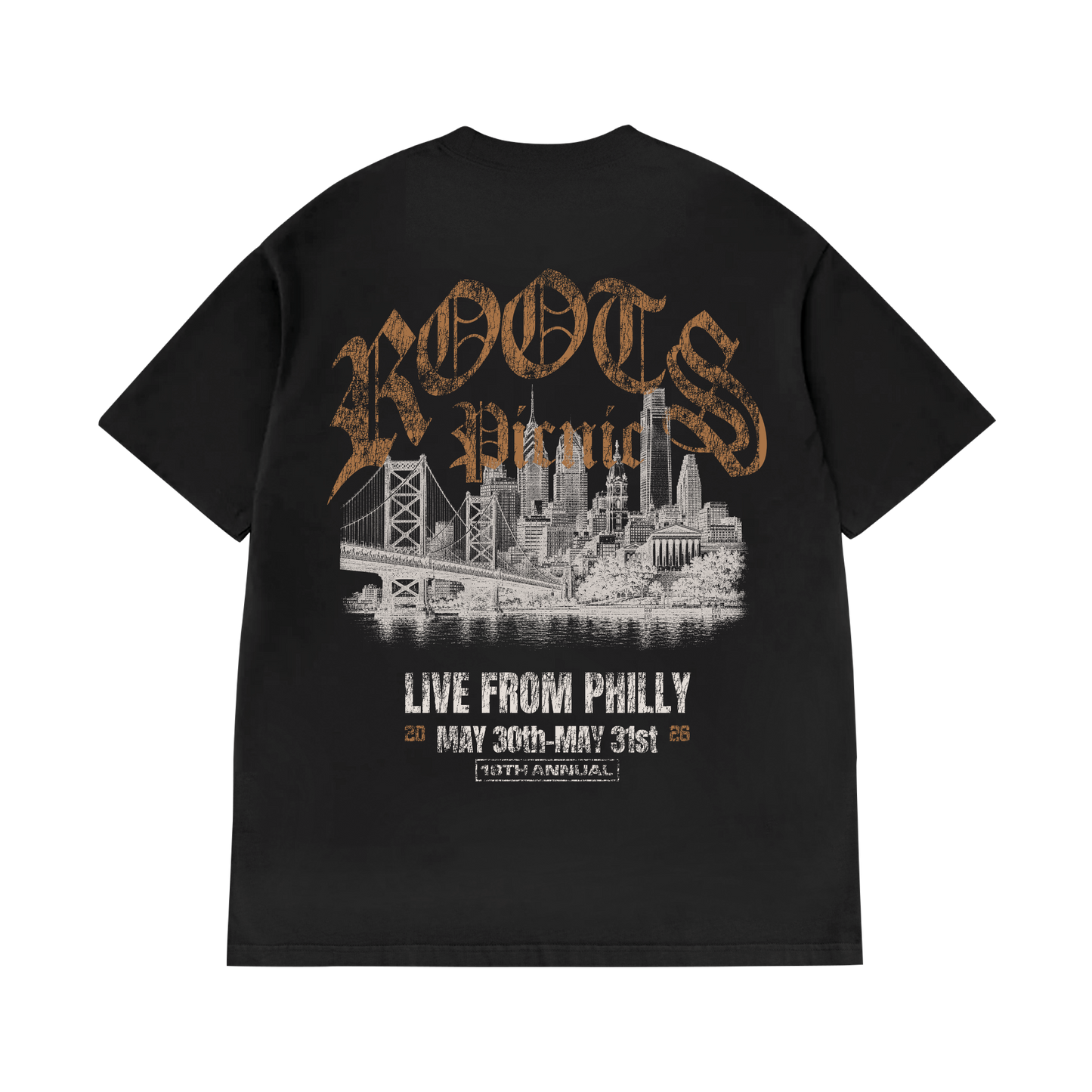 RP 26 Live from Philly Black Tee