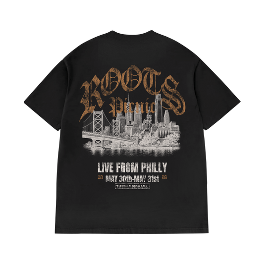 RP 26 Live from Philly Black Tee