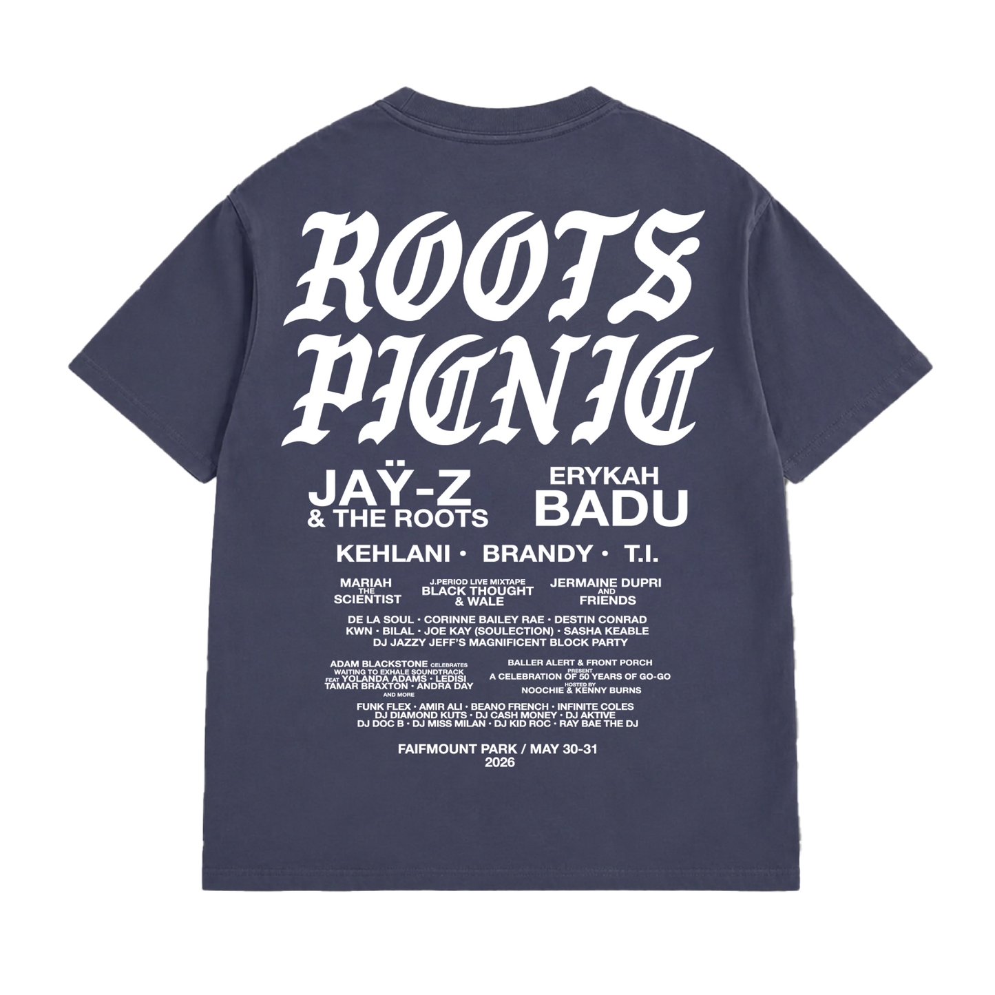 RP 26 OE Classics Washed Blue Lineup Tee