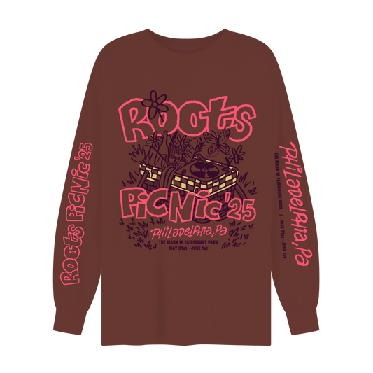Roots Picnic Basket 2025 Mocha Brown Longsleeve