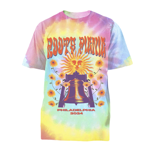 Roots Picnic 24 Bell Sherbert Tie Dye Tee