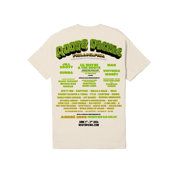 Roots Picnic 24 Cream Presale Tee The Roots Picnic