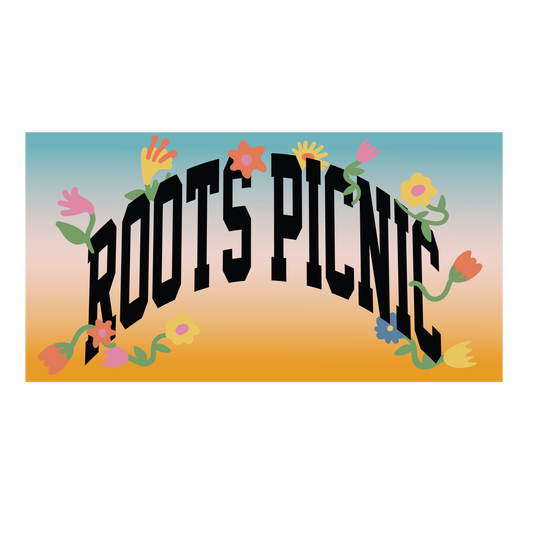 RP In Bloom Gradient Beach Towel