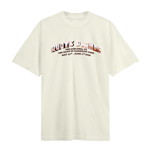 Roots Picnic 2025 AdMat Ivory Lineup Tee
