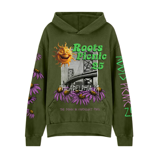 Roots Picnic 2025 On the Bridge Cypress Lineup Hoodie