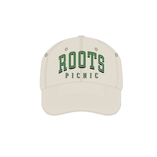 Roots Picnic Roots Run Deep Cream Hat