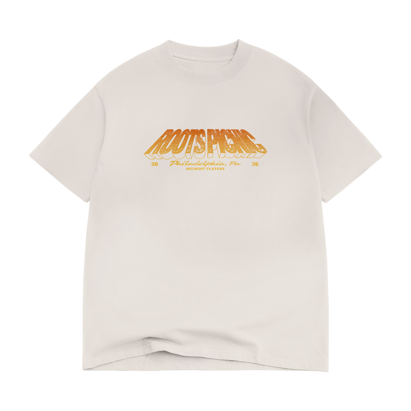 Roots Picnic 26 AdMat Bone Tee